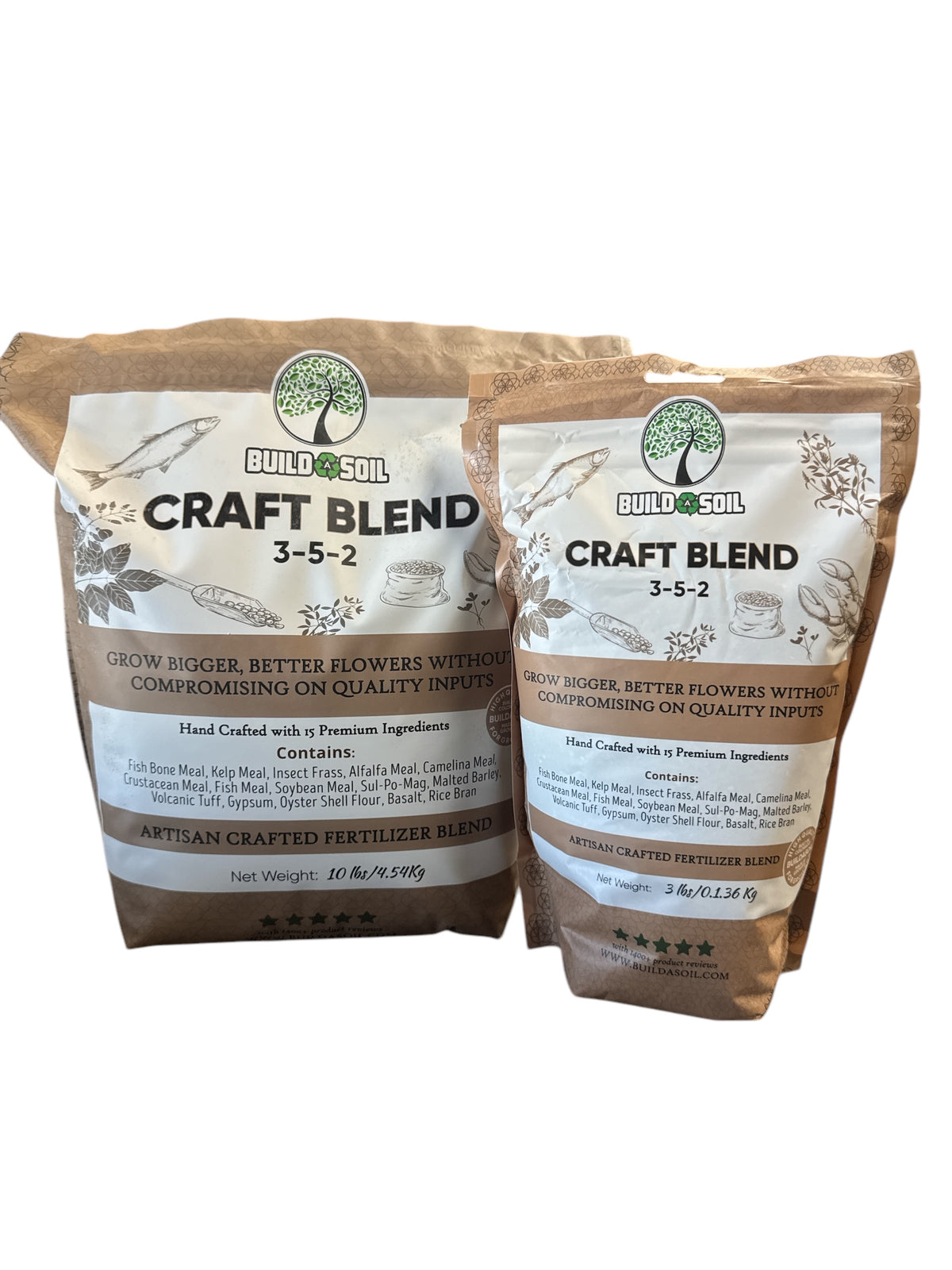 BuildASoil Craft Blend - Nutrient Pack
