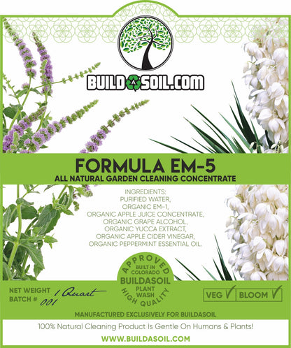Formula EM-5 - All Natural Garden Cleaning Concentrate