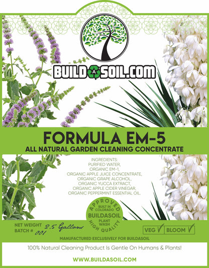 Formula EM-5 - All Natural Garden Cleaning Concentrate