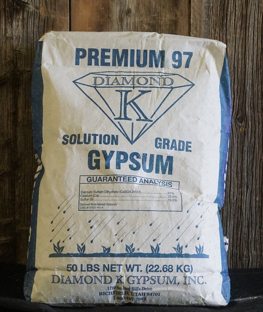 Premium 97 Diamond K Gypsum 50 Pound