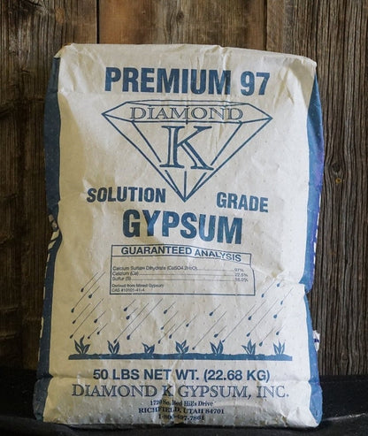 Premium 97 Diamond K Gypsum 50 Pound