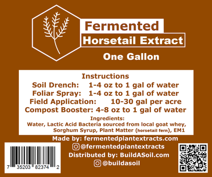 Fermented Plant Extracts: Farm Crafted Horsetail Ferment