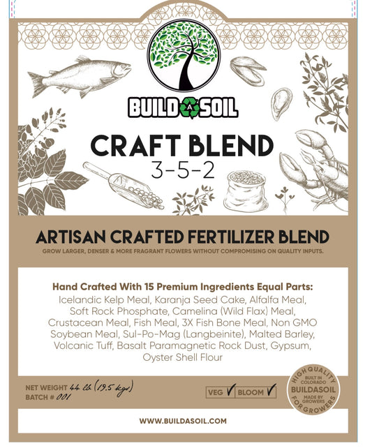 BuildASoil Craft Blend - Nutrient Pack