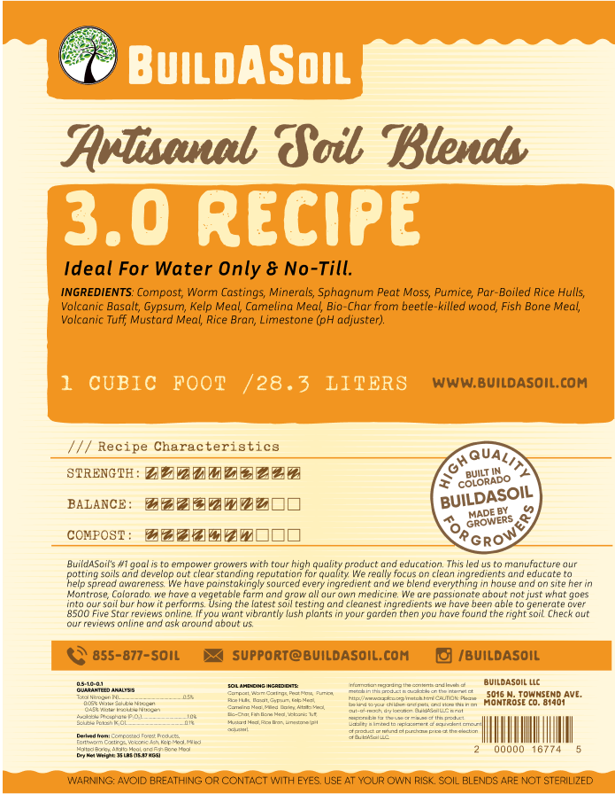 BuildASoil Potting Soil Version 3.0